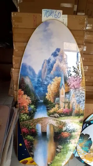 70x 160cm Oval Shaped Wall Decor