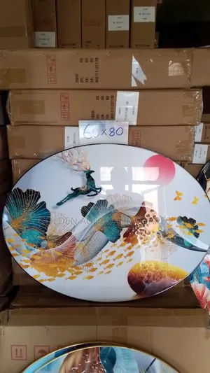 60x80cm Oval Shaped Luxury Wall Decor