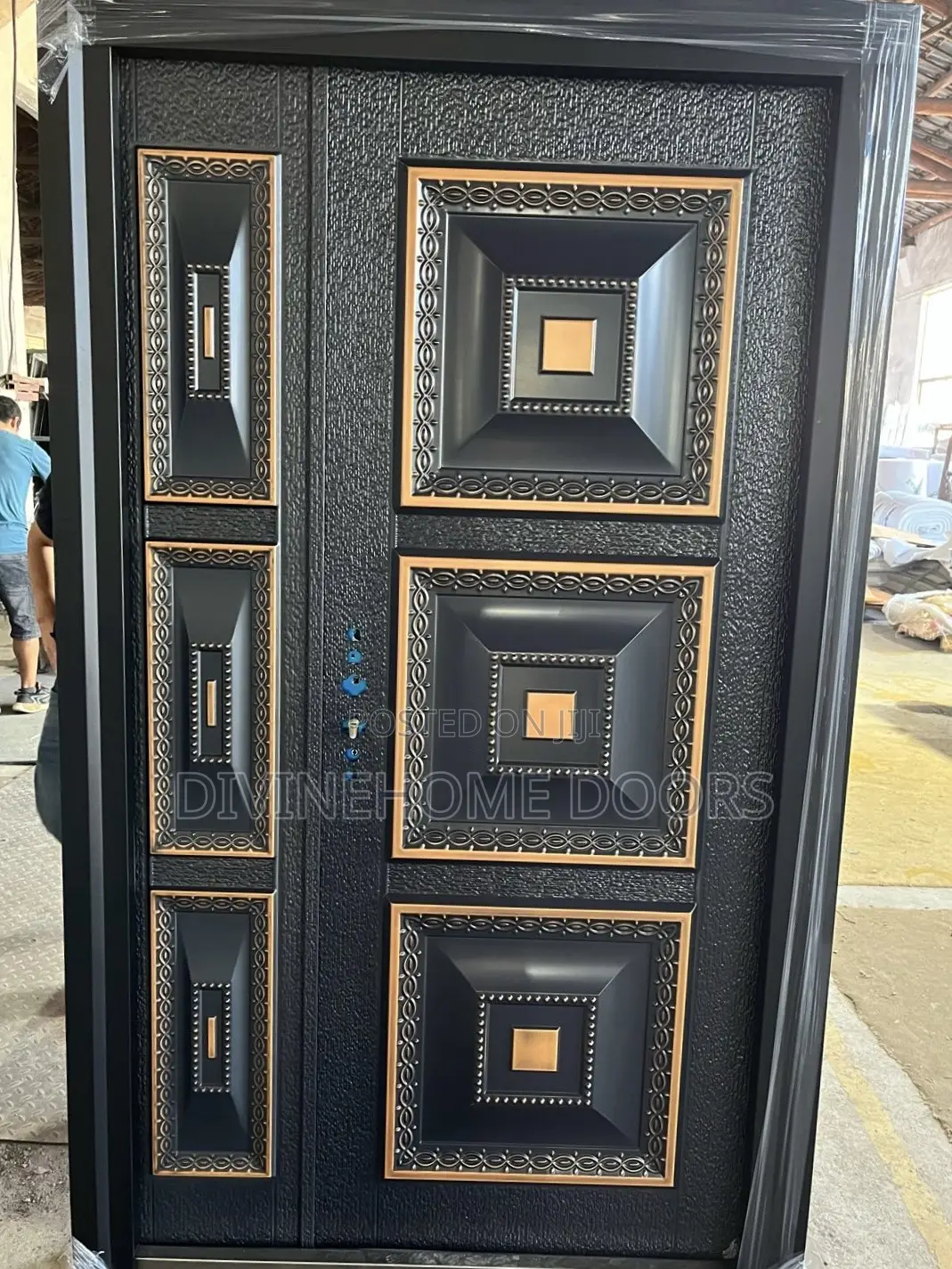 Crystal Cast Door