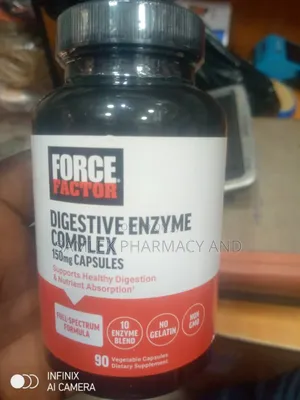 Force Factor Digestive Enzymes Support Digestive,Gut-90cap