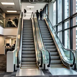 Spiral or Curved Escalators