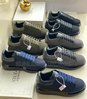 Original Alexander McQueen Sneakers for Men in 4 Colors