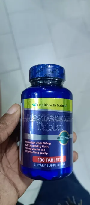 Healthpath Natural Magnesium 500mg X 100
