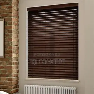25mm Brown Aluminum Venetian Window Blind