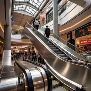 Escalators Large Commercial Buildings