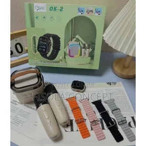 Bluetooth Wireless Charging Smart Watch With Speaker Sets