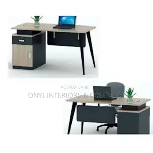 Modern Office Table With Drawers-1.2 Metre