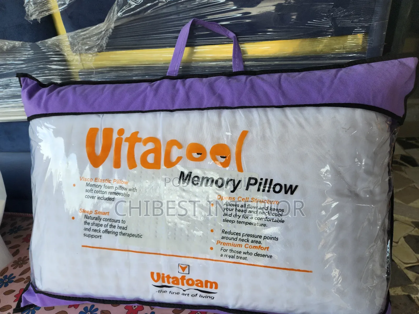 Quality Vitacool Memory Pillow.