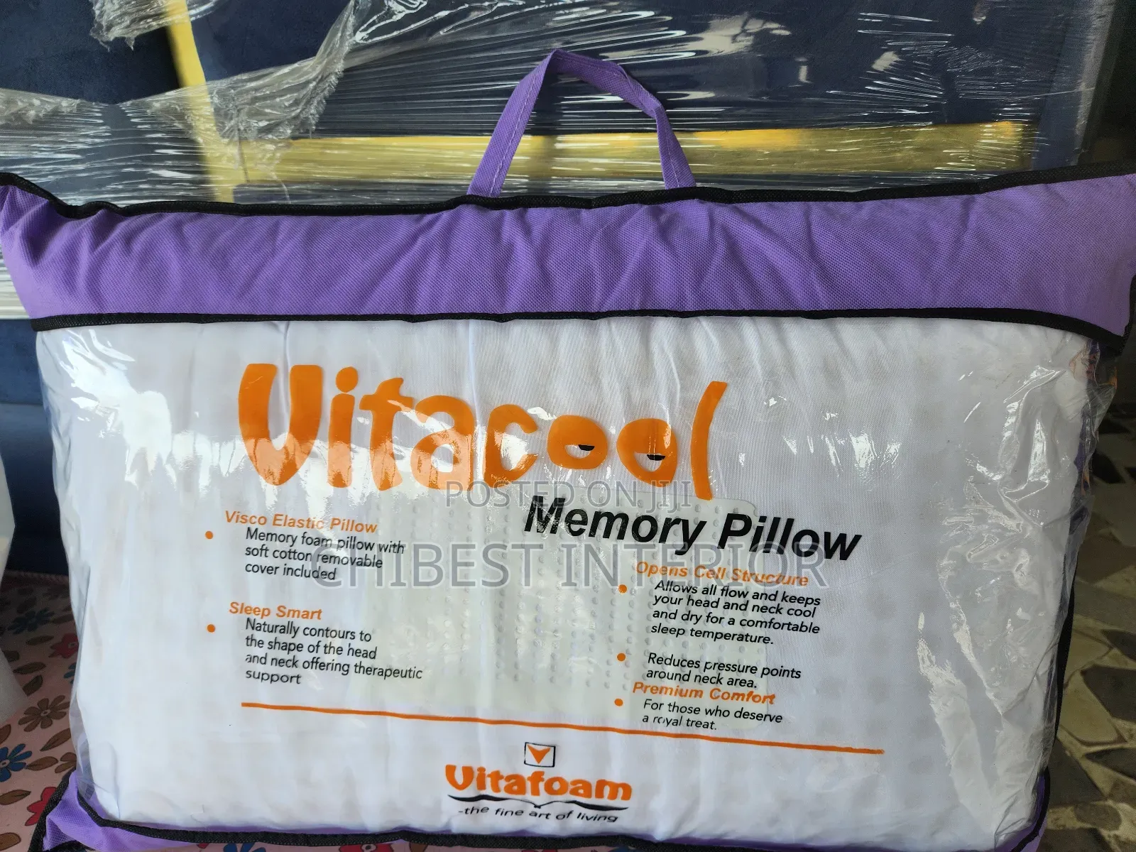 Vitacool Soft Memory Pillow.