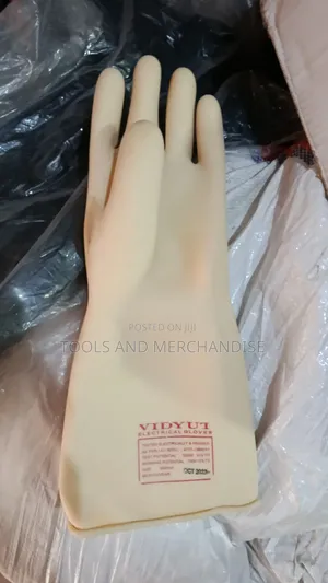 High Tension Electrical Hand Gloves 33kv (33,000 Volt)