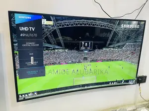Samsung Curved 49" Ultra Hd HDR Smart Tv 100hz Refresh Sa