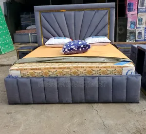 6 X 6 High Quality Padded Bedframe.
