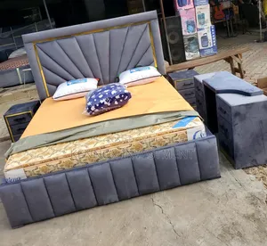 Complete Set of 6 by 6 Upholstery Special Designed Bedframe