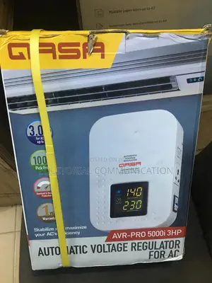 Qasa Rugged Avr-Pro 5000i 3hp Power Stabilizer – 5kva