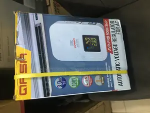Qasa High Watt Stabilizer for Tv, Ac, and Fridge