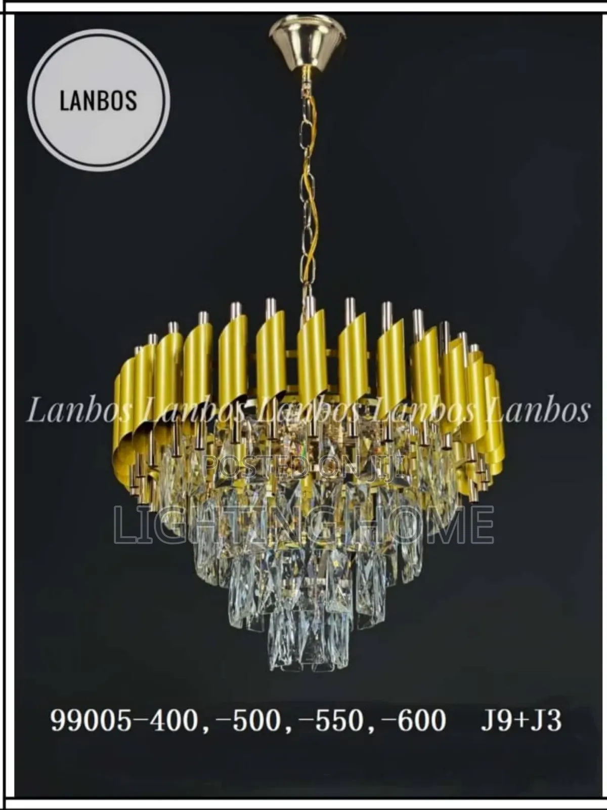 Gold Crystal Chandelier By 500