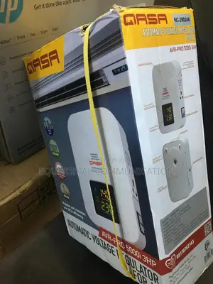 Qasa Avr-Pro 5000i Stabilizer for Large Appliances – 5000w