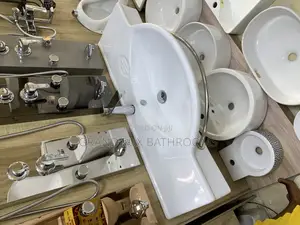 Modern Cabinet Basin With Towel Rack