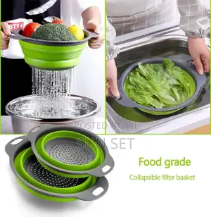Collapsible Vegetable Basket - Filter- Single