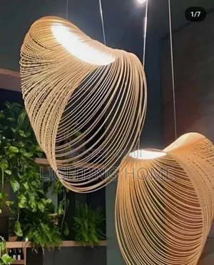 Led Wooden Chandelier Light By 600mm