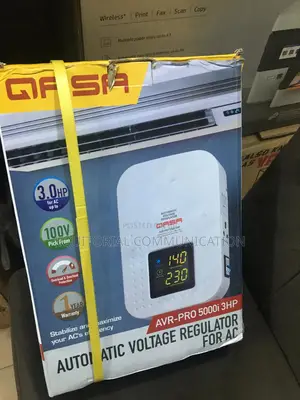 Qasa 5000w Stabilizer With Digital Display – Voltage Control