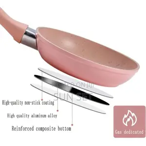 Synmore Non-Stick Frying Pan - Marble Coating - 14cm