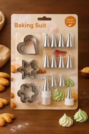 Baking Suit- Icing Tips Piping Bag Cover