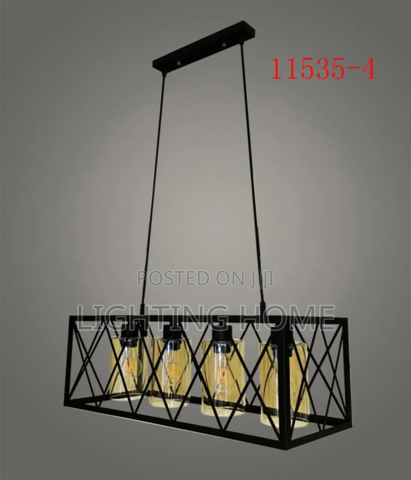 Dropping Pendant Light By 4 Bulb