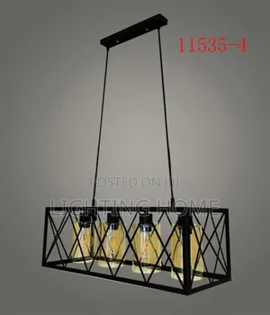 Dropping Pendant Light By 4 Bulb
