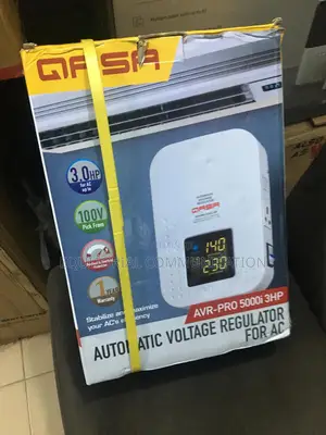 Qasa 5000w Digital Voltage Stabilizer–Smart Power Regulation