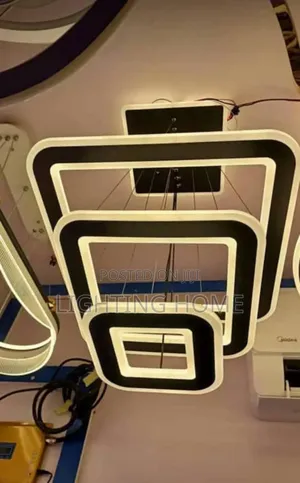 Square Led Dropping Pendant Light By 3