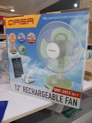 Qasa Rechargeable3 in 1 Table Fan QRF - 2912