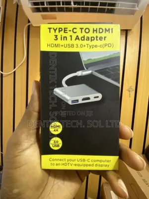 Type-C Hdmi Multiport Adapter With Usb3.0 Type-C Charging