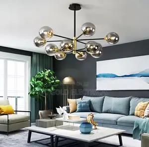 Modern Glass Ball Chandelier Nordic Led Round Ball Pendant