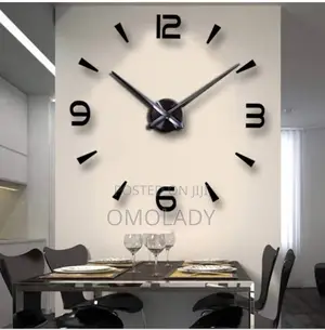 3d Diy Clock Number + Nutod Spike Design