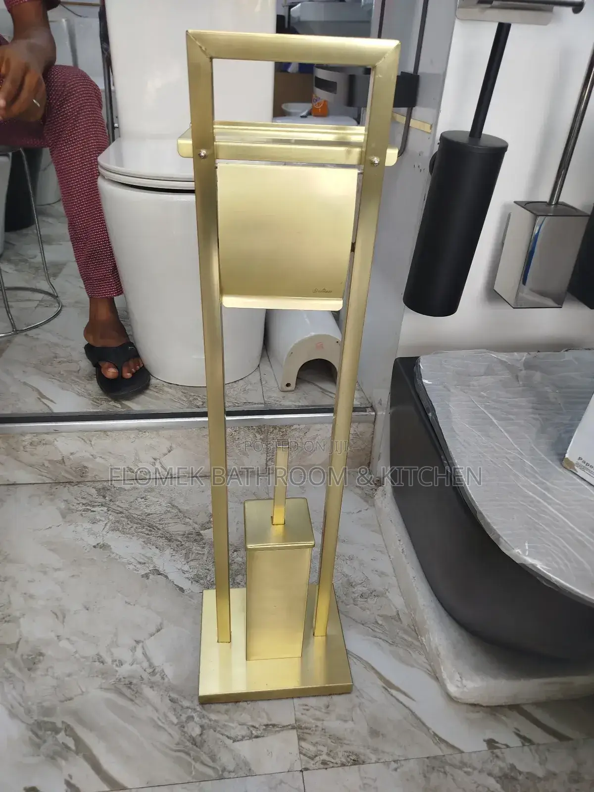 Standing Bathroom Accessories