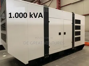 Brand New Uk Perkins 1000kva Soundproof Lister Generator