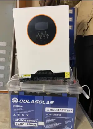 1.2kva Inverter and 3.5khw Lithium Battery