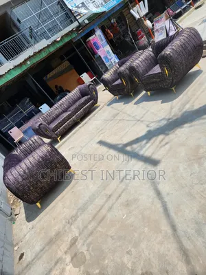 7 Seaters Upholstery Padded Chairs.