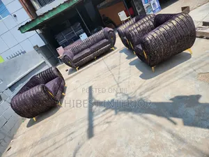 Set of Padded 7 Seaters Sofa Couch.