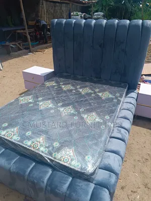 Quality 4.5x6ft Padded Bedframe