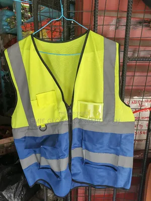 Safety Reflective Jacket With Pocket