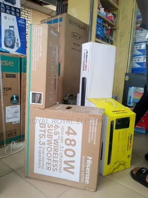 Brand New Hisense 480w Powerful Soundbar Bar With Woofer