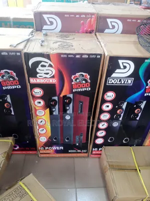 Brand New Samsound Tower Bluetooth Sound System With Mic