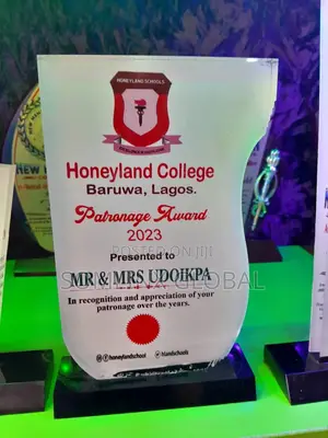 Acrylic Award Plaque