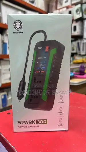 Green Lion 300watt Spark Plus Power Inverter