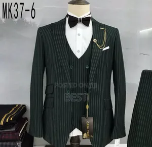 Luxury Men's Stripes Suits