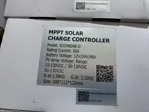 60ah Felicity Charge Controller MPPT