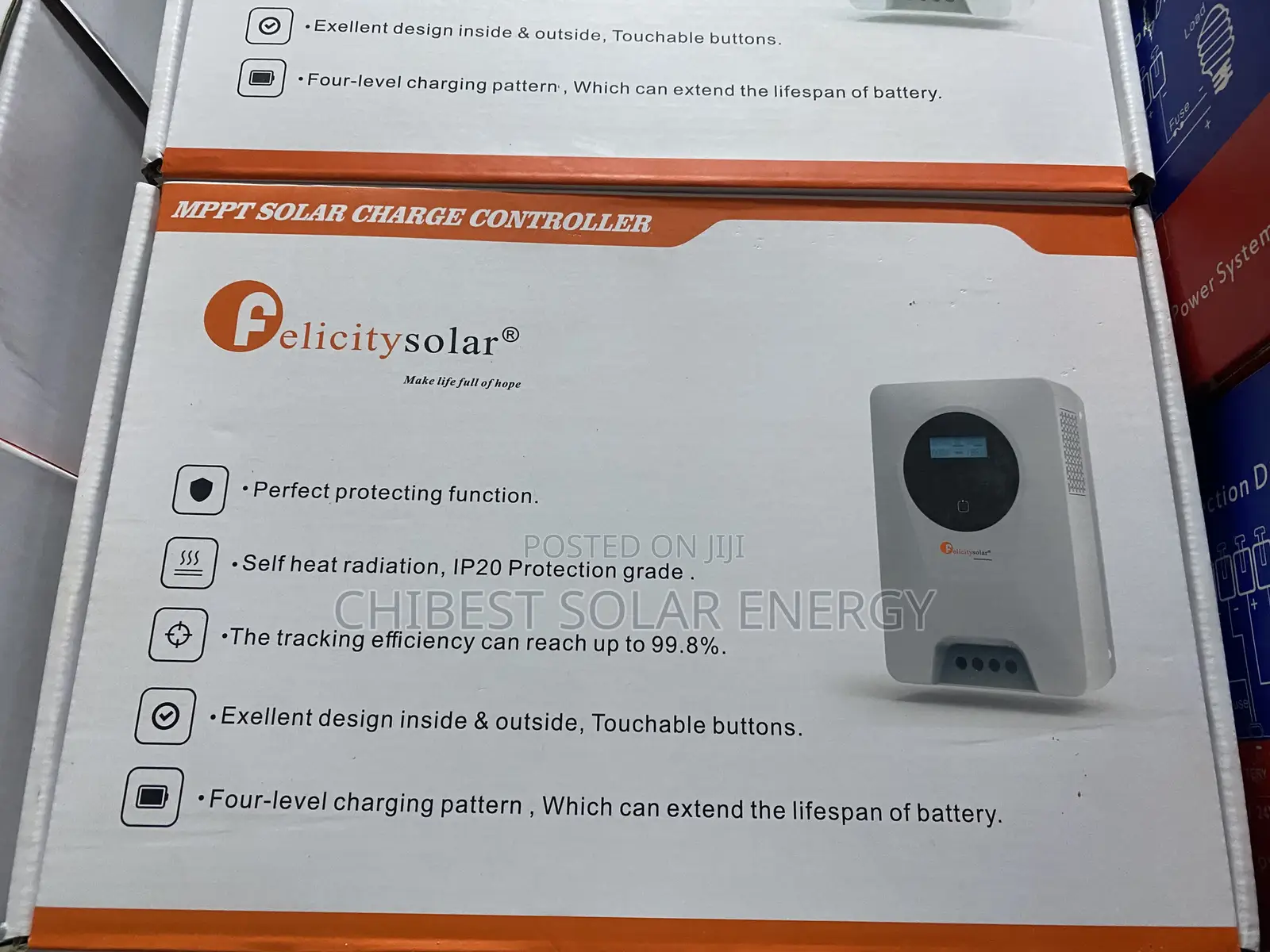 60ah Felicity Charge Controller MPPT
