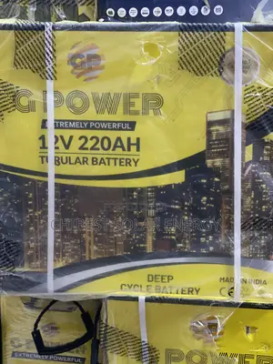 220ah G Power Tubular Battery